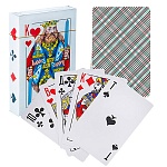 Карты игральные " KWELT " 54шт/колода ламинированный картон, индивидуальная упаковка 6*8,5*1,5см