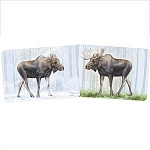 Плакат " Империя поздравлений " 930 А4 Лось, без отделки