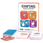 Игра развивающая " Банда умников " Стартап-конструктор, состав: 80 карт, 32 фишки, методические указания для ведущего, набор чек-листов, правила игры, картонная упаковка 17,3*11,5*4,2см, от 12лет