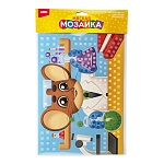 Мозаика увлекательная " Lori " Химик, А5, самоклеящиеся цветные детали, на картоне, пакет, европодвес