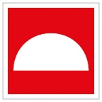 Наклейка-указатель " Миленд " 9-86 Место размещения 200*200мм