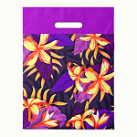 Пакет ПЭ " Интерпак " с вырубной ручкой ПВД, 30*40см 50мкм Бразильская ночь