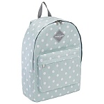 Рюкзак " Erich Krause " 29*39*13см EasyLine 17L Dots in Mint, 1 отделение, карман на молнии, регулируемые лямки, ручка-петля