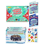 Игровой набор " Миленд " Квест по поиску подарка. Зимние чудеса природы, в наборе: 12 подсказок с шифрами и головоломками, инструкция по организации квеста