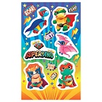 Наклейки " Мир открыток " 0-11 А6 SuperDino, без отделки