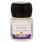 Краска акриловая " Decola " 20мл матовая слоновая кость