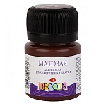 Краска акриловая " Decola " 20мл матовая коричневая