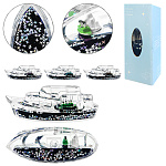 Сувенир-антистресс " KWELT " Корабль, ассорти (без возможности выбора дизайна), подставка для ручки, 14*4,5*4,5см, картонная упаковка