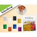 Блестки декоративные " Schreiber " 8цв 5г, пакет