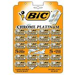 Лезвия " BIC " 5шт, 20уп, картонный дисплей
