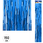 Дождик " KWELT "  9,5*150см синий, пакет, европодвес