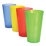Стакан 0,4л " Милих " пластиковый, ассорти (без возможности выбора цвета)