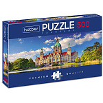 Пазлы " Hatber " 500элементов Premium Дворец в Ганновере 68*23см, картонная упаковка