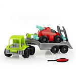 Автомобиль-конструктор " Совтехстром " Эвакуатор пони 43,5*15*17см, 26 деталей, отвертка, в сетке