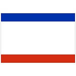 Флаг Республика Крым 90*135см полиэфир