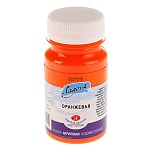 Краска акриловая " Ладога " 100мл оранжевая