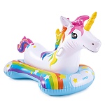 Плот для плавания надувной " Рыжий кот " Intex Единорог 163*86см, картонная упаковка