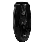 Ваза керамическая " KWELT " Line, черная, 5,5*18*5,5см