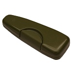 Футляр для бритвы " Миленд " 16*6*3,5см Хаки, пластиковый