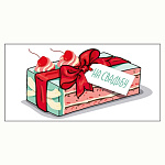 Конверт для денег " Мир поздравлений " 410 Свадьба- На Свадьбу, 168*84мм, глянцевый УФ-лак