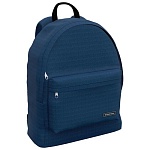 Рюкзак " Erich Krause " 29*39*13см EasyLine 17L Deep Blue, 1 отделение, внешний карман на молнии, регулируемые лямки, ручка-петля