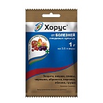 Средство от болезней " Зеленая аптека садовода " 1г Хорус, от основных болезней плодовых культур