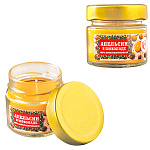 Свеча ароматизированная в банке Новогодняя " РСМ " Апельсин в шоколаде, 60*60мм, время горения 14часов, с металлической крышкой