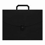 Портфель " KWELT " А4 1 отделение, Черный, на замке, пластик
