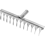 Грабли витые 12 зубьев 37*1см, без черенка