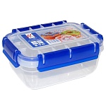 Контейнер пластиковый для пищевых продуктов герметичный, 0,8л " Милих "