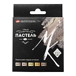Пастель " Мастер-Класс " художественная  5цв Коричнево-серые оттенки