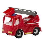Машинка " Совтехстром " Батыр. Пожарная машина, пластик, 325*170*250мм, в сетке