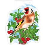 Плакат фигурный " Мир поздравлений " 930 А4 Щегол, европодвес