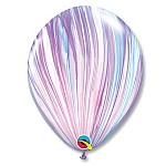 Шар латексный с рисунком 11"/28см Супер Агат Fashion