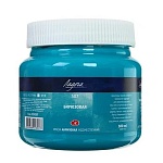 Краска акриловая " Ладога " 500мл бирюзовая