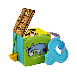 Кубик развивающий " РС " Винни, 7*7*7см, погремушка, мягкий, пакет европодвес