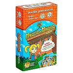Игра развивающая " Банда умников " Много-Много, состав: 30 пластиковых карт с домами, 24 карты с номерами, игровая фишка, мешочек для хранения, иллюстрированные правила, картонная упаковка 18*12*3см, от 5лет