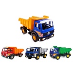Машинка " Лена " Самосвал Мерседес дорожный, пластик, 43см, ассорти (без возможности выбора цвета)