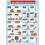 Плакат " Мир поздравлений " 941 А2 Английские предлоги