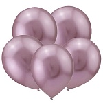 Шар латексный " Браво " зеркальный 12"/30см Mirror розовый