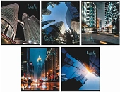 Тетрадь А5 48 л "Посмотри на небо", 165х205 мм, на скобе, клетка, обложка - мелованный картон