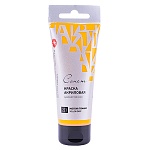 Краска акриловая " Сонет "  75мл туба желтая темная, европодвес