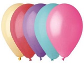 Шар латексный пастель 12"/30см, ассорти из 10-12 цветов