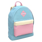 Рюкзак " Erich Krause " 29*39*13см EasyLine 17L Light Blue, 1 отделение, карман на молнии, регулируемые лямки, ручка-петля
