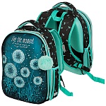 Рюкзак " deVente " 38*29*17см Choice. Lite. Dandelions, 2 отделения, боковые карманы на резинке, эргономическая вентилируемая спинка, регулируемые лямки, светоотражающие элементы, уплотненное дно, резиновые ножки, брелок