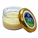 Свеча ароматизированная в банке " РСМ " Антимоскитная, 50*70мм, время горения 13часов, с металлической крышкой