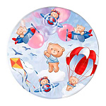 Набор тарелок " Миленд " d=18см, флоупак, Мишки в полете, в наборе 6шт