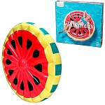 Матрас надувной " KWELT " Арбуз 143см, картонная упаковка 32*27,5см