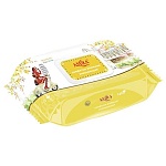 Салфетки влажные 120шт " Amra " Travel Rome освежающие, клапан, пластиковая крышка