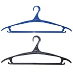 Вешалка для одежды " Милих " размер L 480мм, пластиковая, ассорти (без возможности выбора цвета)